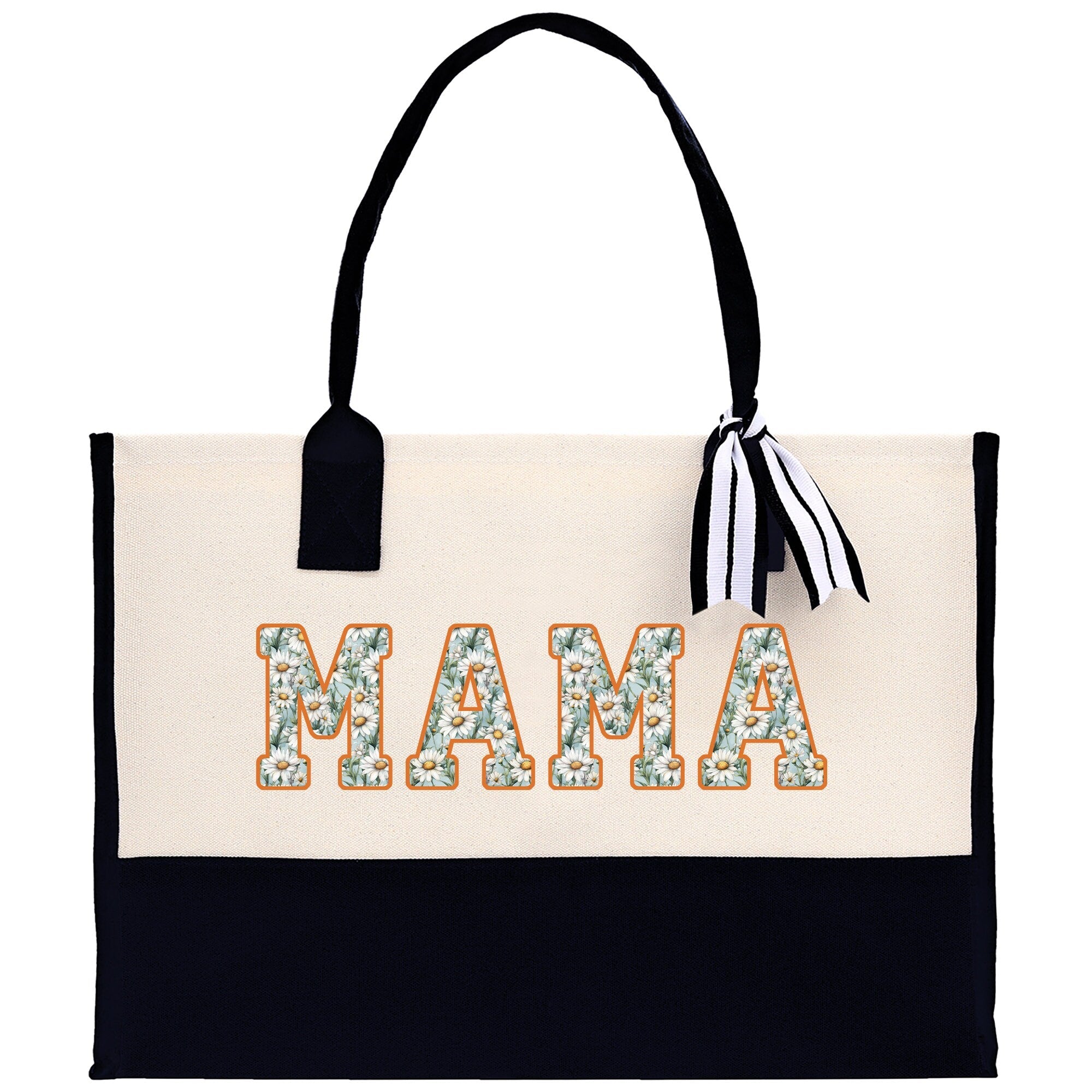 Gaga Gram Mimi Nana Grandma Canvas Tote Bag Grandma's Getaway Bag Grandma Gift Bag Mothers Day Gift Bag Grandma Beach Bag Gift for Grandma