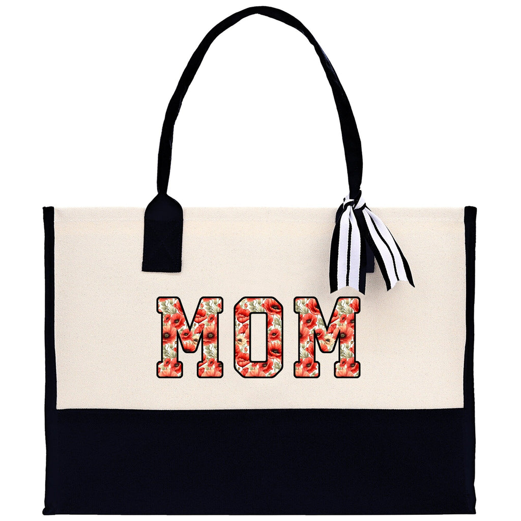 Gaga Gram Mimi Nana Grandma Canvas Tote Bag Grandma's Getaway Bag Grandma Gift Bag Mothers Day Gift Bag Grandma Beach Bag Gift for Grandma