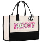 Gaga Gram Mimi Nana Grandma Canvas Tote Bag Grandma's Getaway Bag Grandma Gift Bag Mothers Day Gift Bag Grandma Beach Bag Gift for Grandma