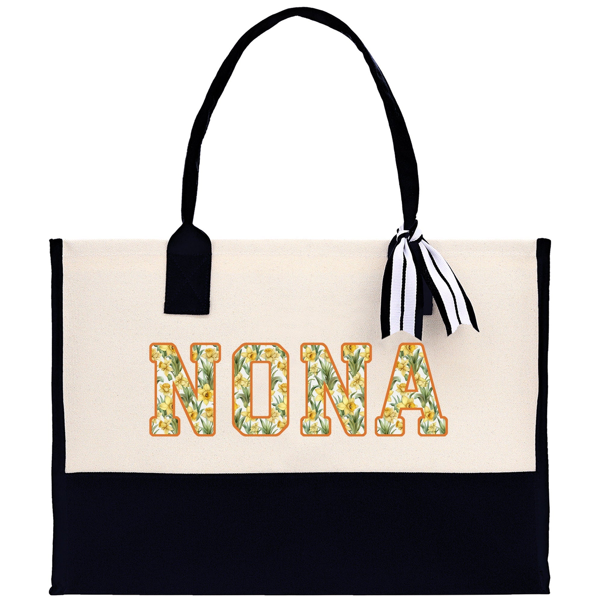 Gaga Gram Mimi Nana Grandma Canvas Tote Bag Grandma's Getaway Bag Grandma Gift Bag Mothers Day Gift Bag Grandma Beach Bag Gift for Grandma
