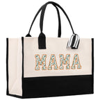 Gaga Gram Mimi Nana Grandma Canvas Tote Bag Grandma's Getaway Bag Grandma Gift Bag Mothers Day Gift Bag Grandma Beach Bag Gift for Grandma