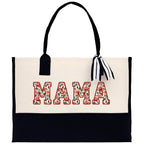 Gaga Gram Mimi Nana Grandma Canvas Tote Bag Grandma's Getaway Bag Grandma Gift Bag Mothers Day Gift Bag Grandma Beach Bag Gift for Grandma
