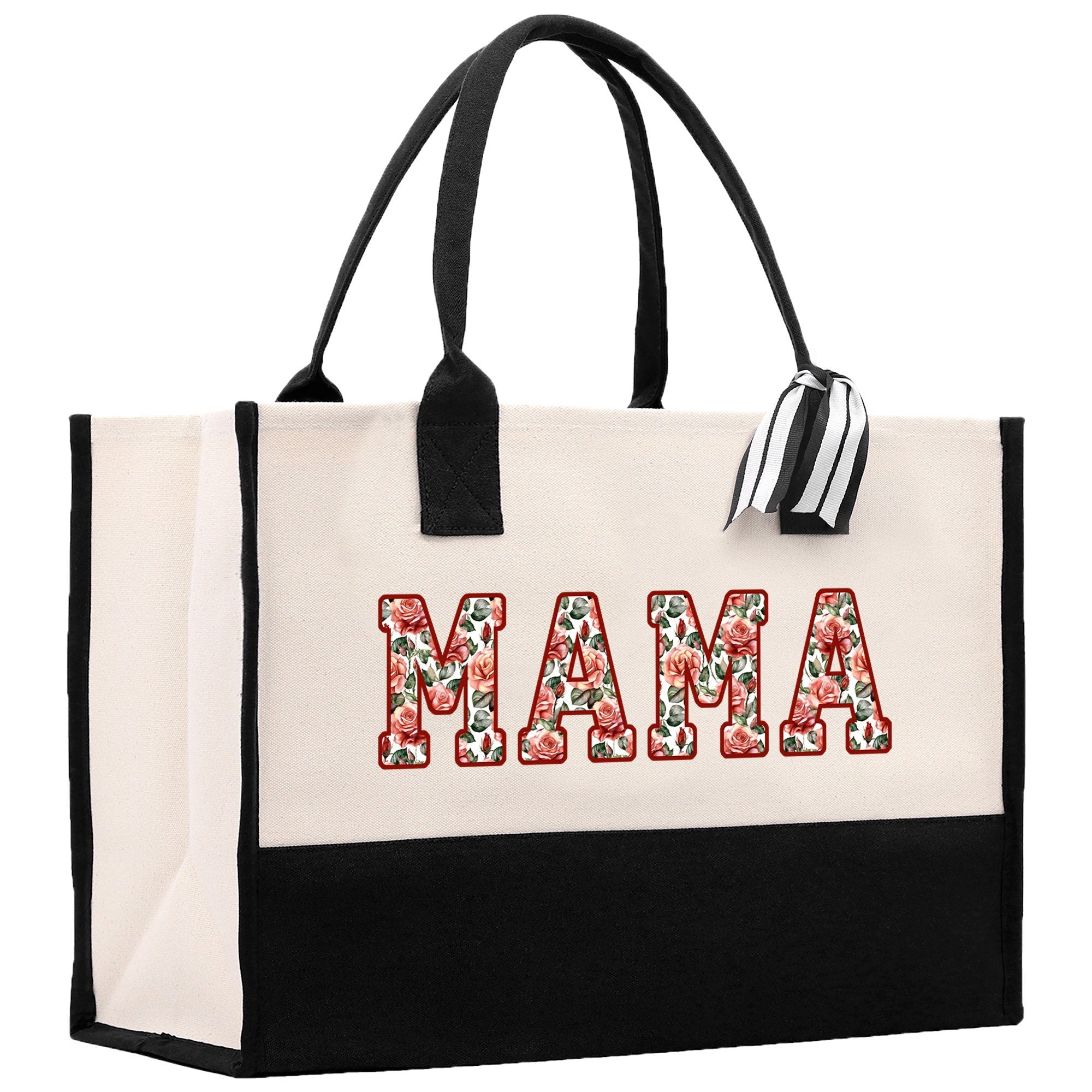 Gaga Gram Mimi Nana Grandma Canvas Tote Bag Grandma's Getaway Bag Grandma Gift Bag Mothers Day Gift Bag Grandma Beach Bag Gift for Grandma