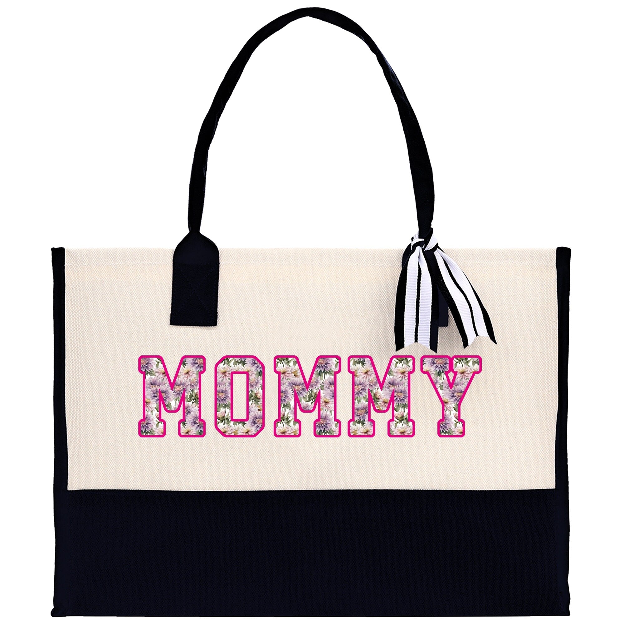 Gaga Gram Mimi Nana Grandma Canvas Tote Bag Grandma's Getaway Bag Grandma Gift Bag Mothers Day Gift Bag Grandma Beach Bag Gift for Grandma