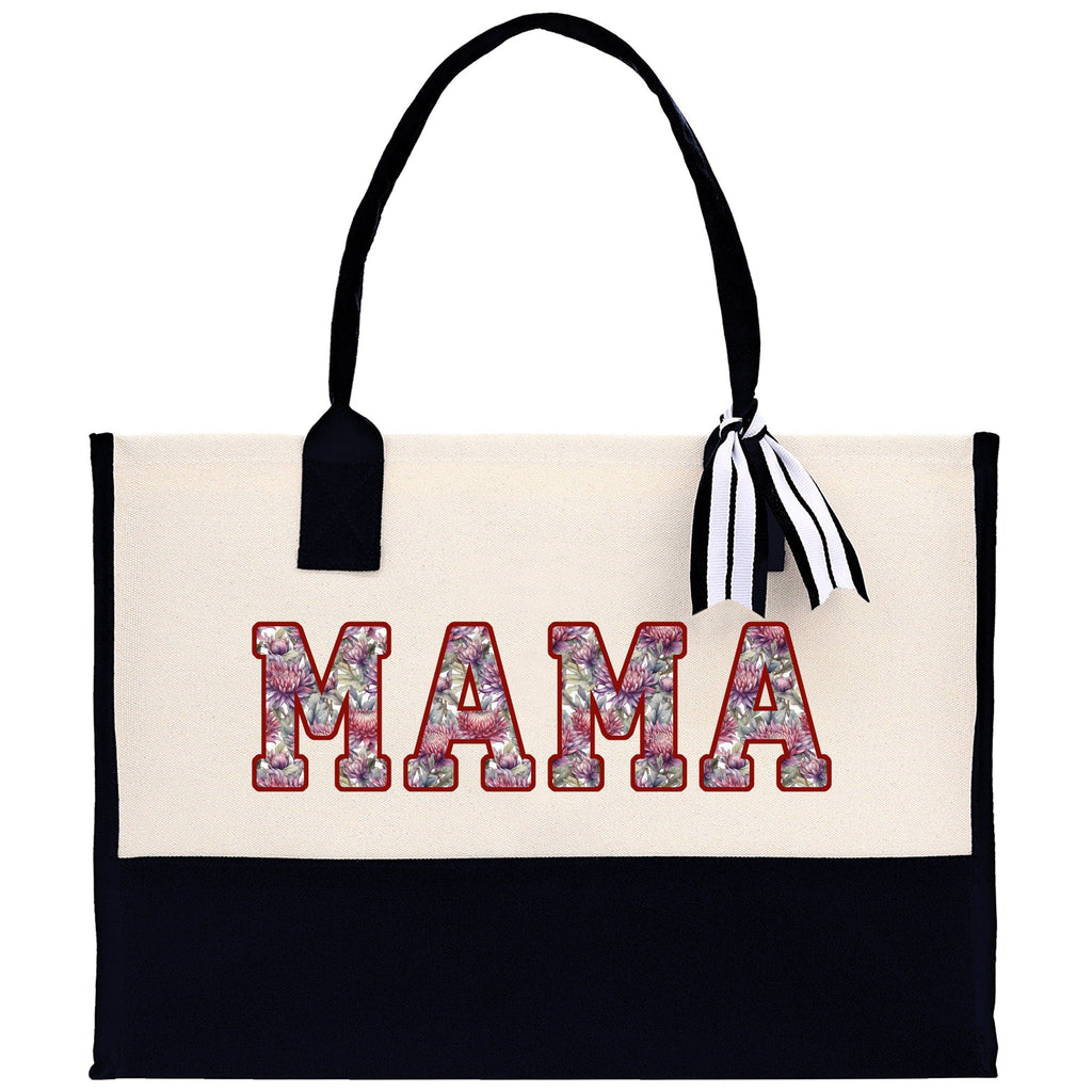 Gaga Gram Mimi Nana Grandma Canvas Tote Bag Grandma's Getaway Bag Grandma Gift Bag Mothers Day Gift Bag Grandma Beach Bag Gift for Grandma
