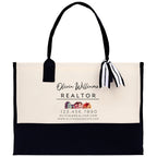 Realtor Tote Bag Personalized Business Tote Bag Custom Real Estate Agent Gift Bulk Business Logo Realtor Swag Real Estate Tote Bag