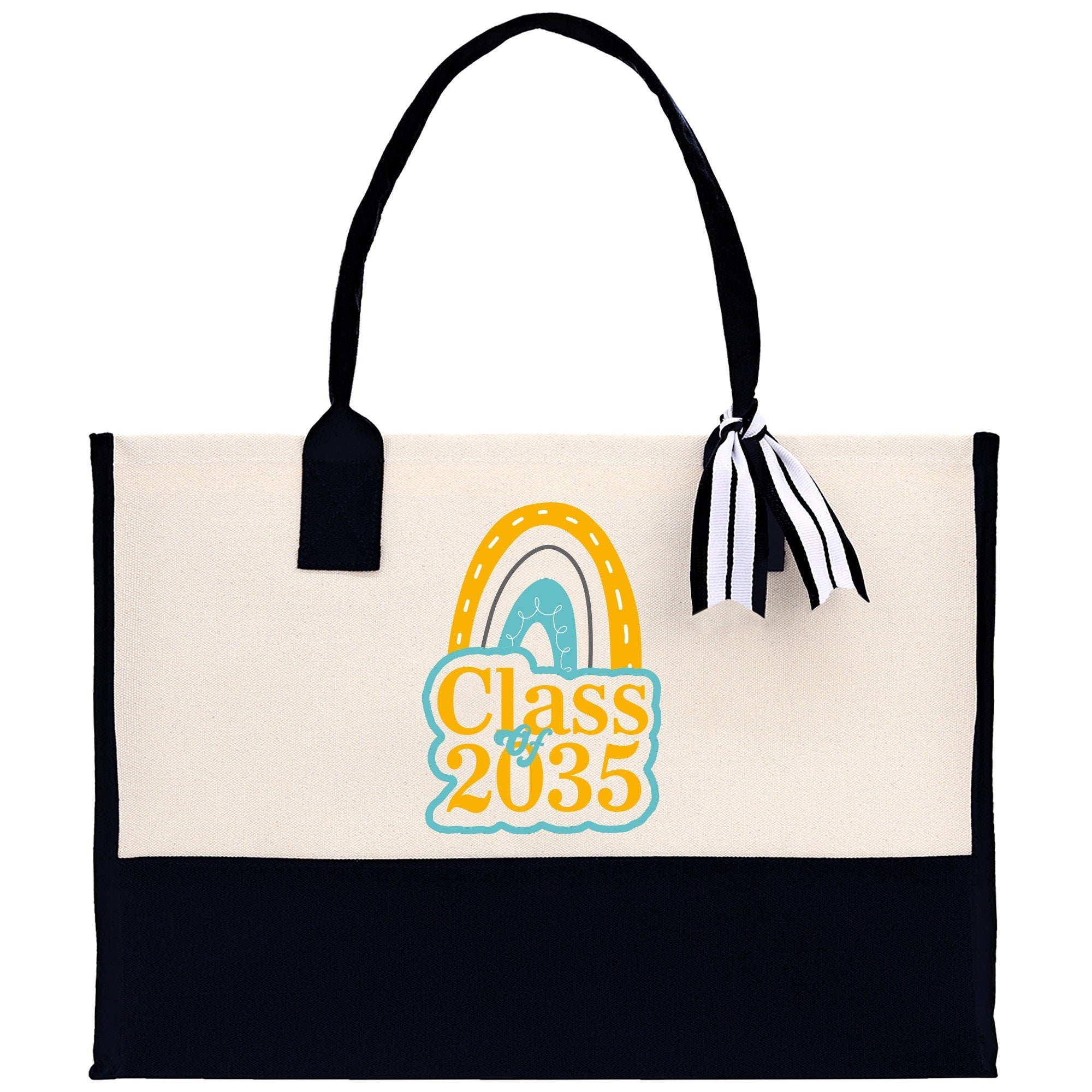Class of 2035 Cotton Canvas Tote Bag Graduation Gift Bag Last Day of School Pre-Kindergarten Tote Bag First Day of School Bag