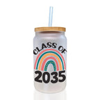 Class of 2035 Rainbow Cotton Canvas Tote Bag Graduation Gift Bag Last Day of School Pre-Kindergarten Tote Bag First Day of School Bag