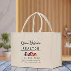 Realtor Tote Bag Personalized Business Tote Bag Custom Real Estate Agent Gift Bulk Business Logo Realtor Swag Real Estate Tote Bag