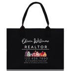 Realtor Tote Bag Personalized Business Tote Bag Custom Real Estate Agent Gift Bulk Business Logo Realtor Swag Real Estate Tote Bag