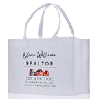 Realtor Tote Bag Personalized Business Tote Bag Custom Real Estate Agent Gift Bulk Business Logo Realtor Swag Real Estate Tote Bag