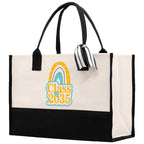 Class of 2035 Cotton Canvas Tote Bag Graduation Gift Bag Last Day of School Pre-Kindergarten Tote Bag First Day of School Bag