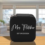Mrs. Last Name Est Year Tote Bag Personalized Date Wedding Tote Bridal Shower Gift Honeymoon Gift Customized Wedding Gift Bridesmaid Gift
