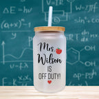 Personalized Teacher Cotton Canvas Tote Bag Gift for Teachers Teacher Life Tote Custom Teacher Appreciation Gift Bag Teacher Name Bag