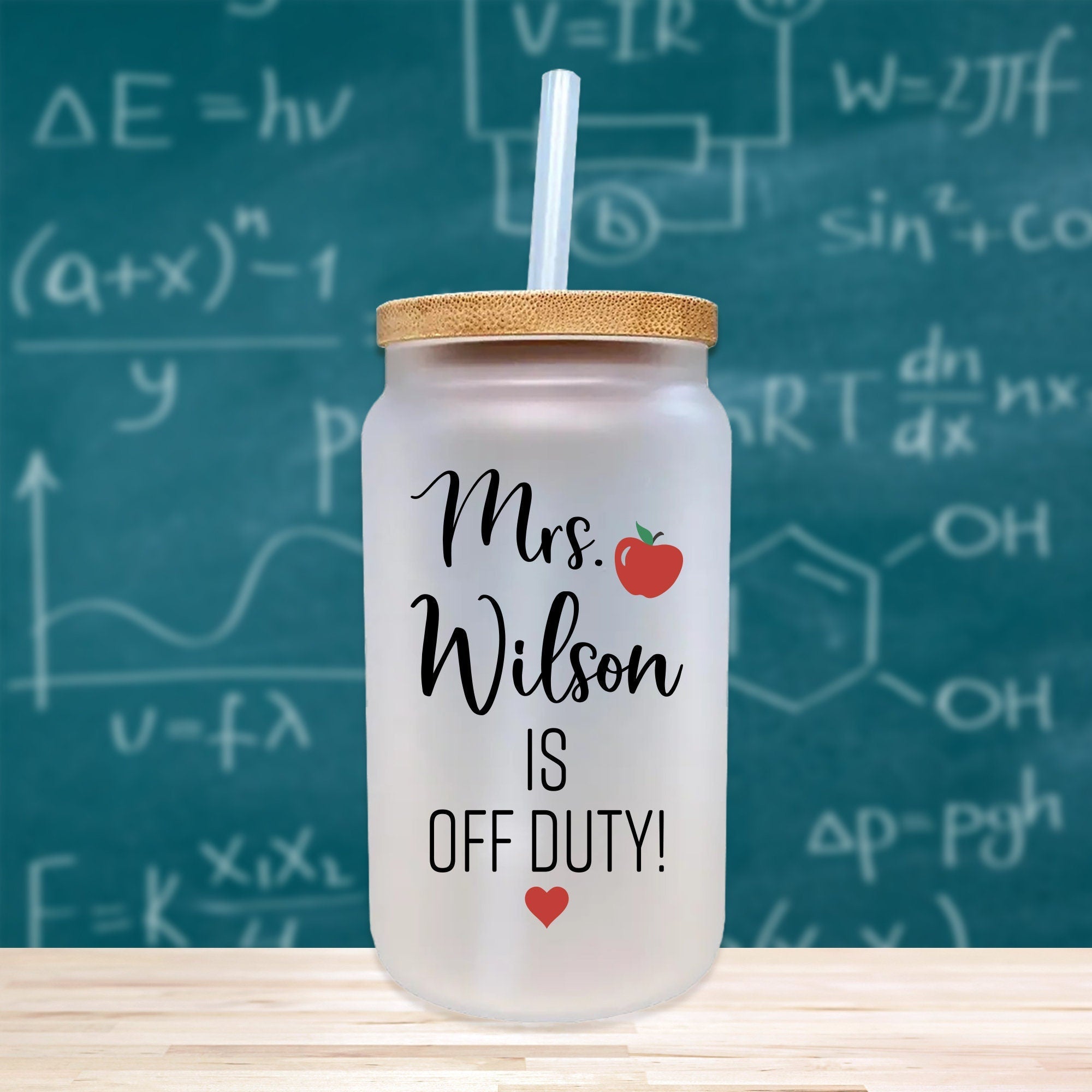 Personalized Teacher Cotton Canvas Tote Bag Gift for Teachers Teacher Life Tote Custom Teacher Appreciation Gift Bag Teacher Name Bag
