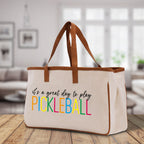 Pickleball Tote Bag Personalized Pickleball Party Favors Custom Pickleball Player Gift Pickleball Cotton Canvas Tote Bag