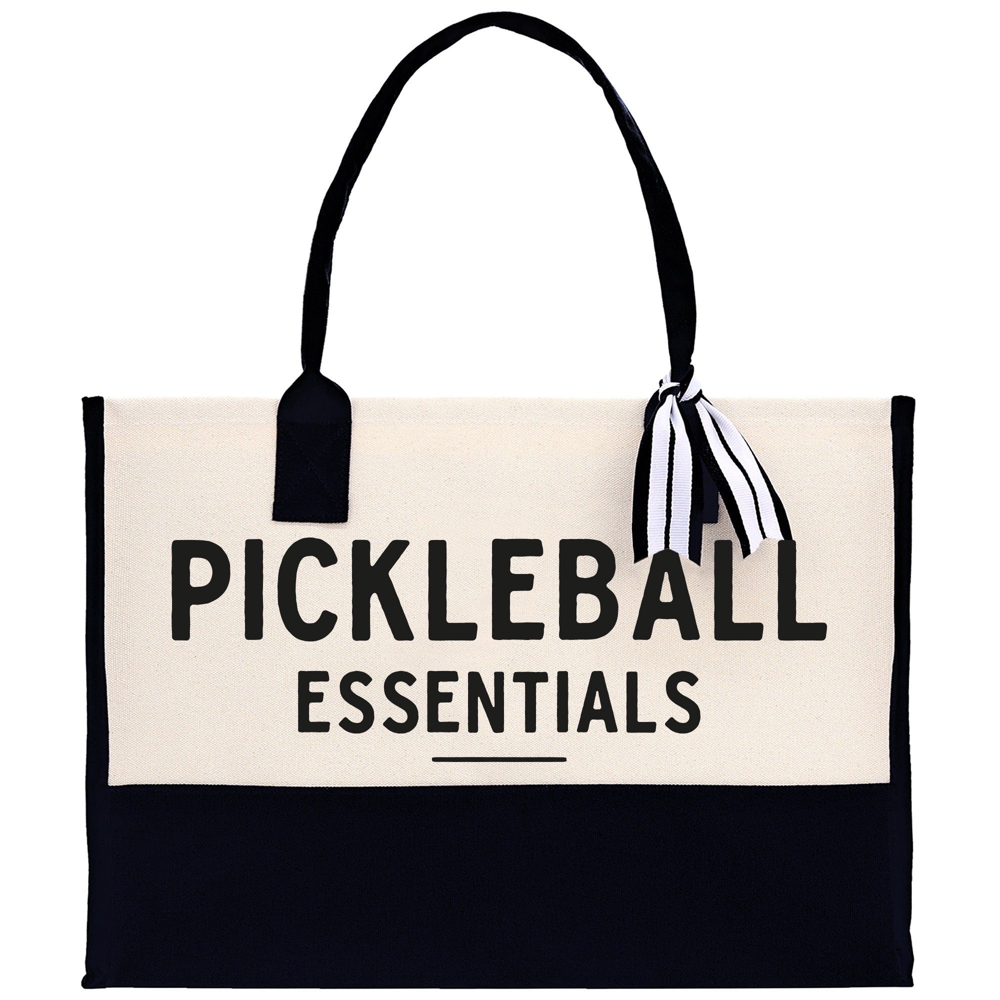 Pickleball Tote Bag Personalized Pickleball Party Favors Custom Pickleball Player Gift Pickleball Cotton Canvas Tote Bag