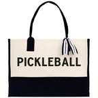 Pickleball Tote Bag Personalized Pickleball Party Favors Custom Pickleball Player Gift Pickleball Cotton Canvas Tote Bag