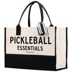 Pickleball Tote Bag Personalized Pickleball Party Favors Custom Pickleball Player Gift Pickleball Cotton Canvas Tote Bag