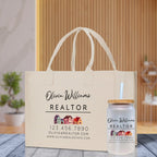 Realtor Tote Bag Personalized Business Tote Bag Custom Real Estate Agent Gift Bulk Business Logo Realtor Swag Real Estate Tote Bag