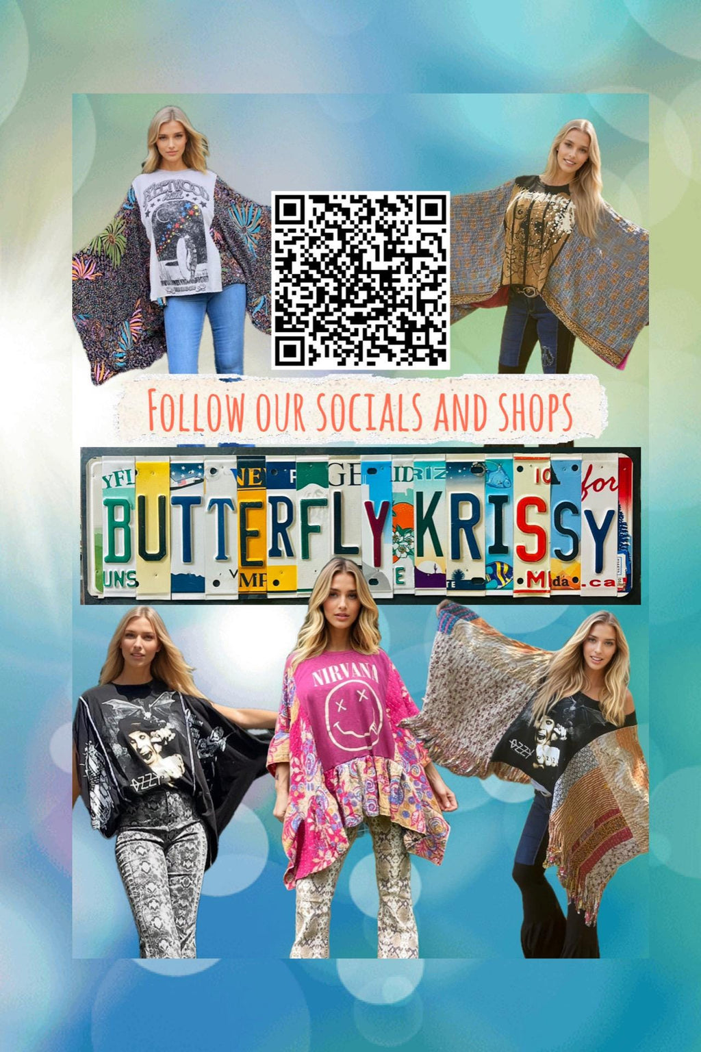 Butterfly Top “ Bob Marley
