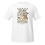 Retro Animal Kingdom Mickey Friends Vintage Tee | Disney Saf — Gildan Hoodie