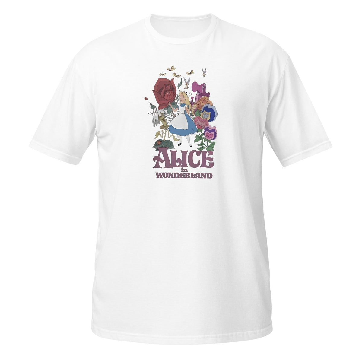 Retro Alice in Wonderland Vintage Disney Tee | Classic Disne — Bella+Canvas Tee