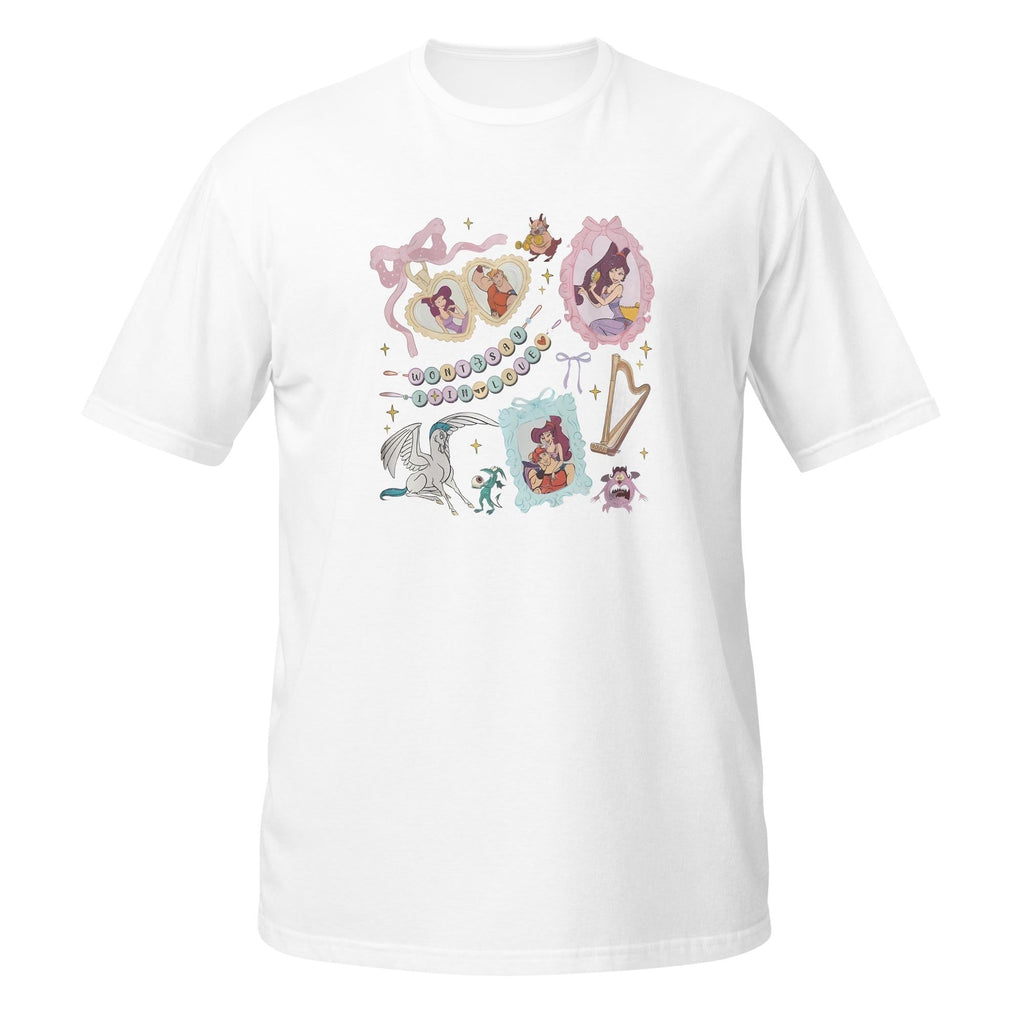 Retro Disney Megara Hercules Vintage Tee | 90s Disney Graphi — Gildan Hoodie