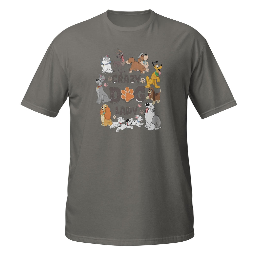 Crazy Dog Lady Disney Tee | Retro 101 Dalmatians Dogs Vintag — Gildan Hoodie