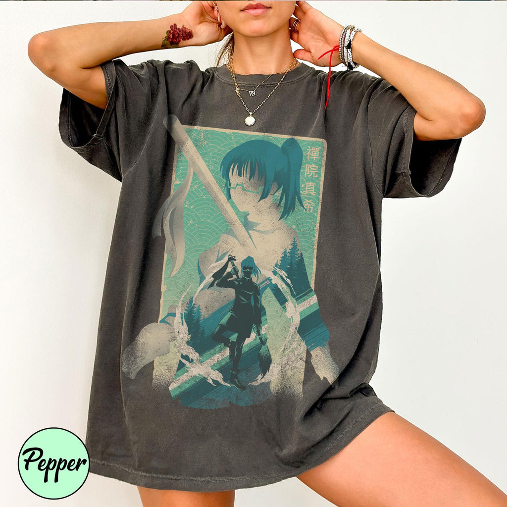 Zenin Maki Anime — Gildan Hoodie
