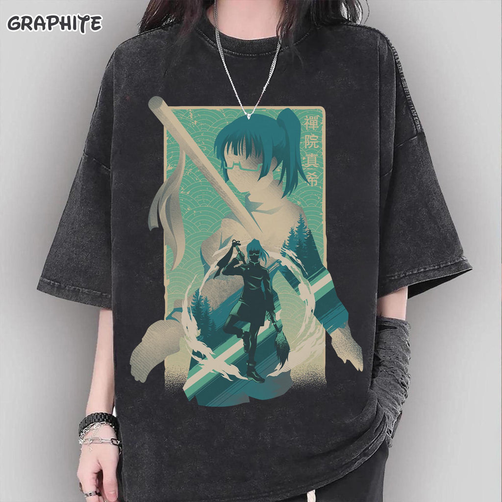 Zenin Maki Anime — Gildan Hoodie