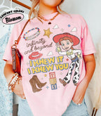 Retro Toy Story Jessie Western Cowboy — Comfort Colors Tee