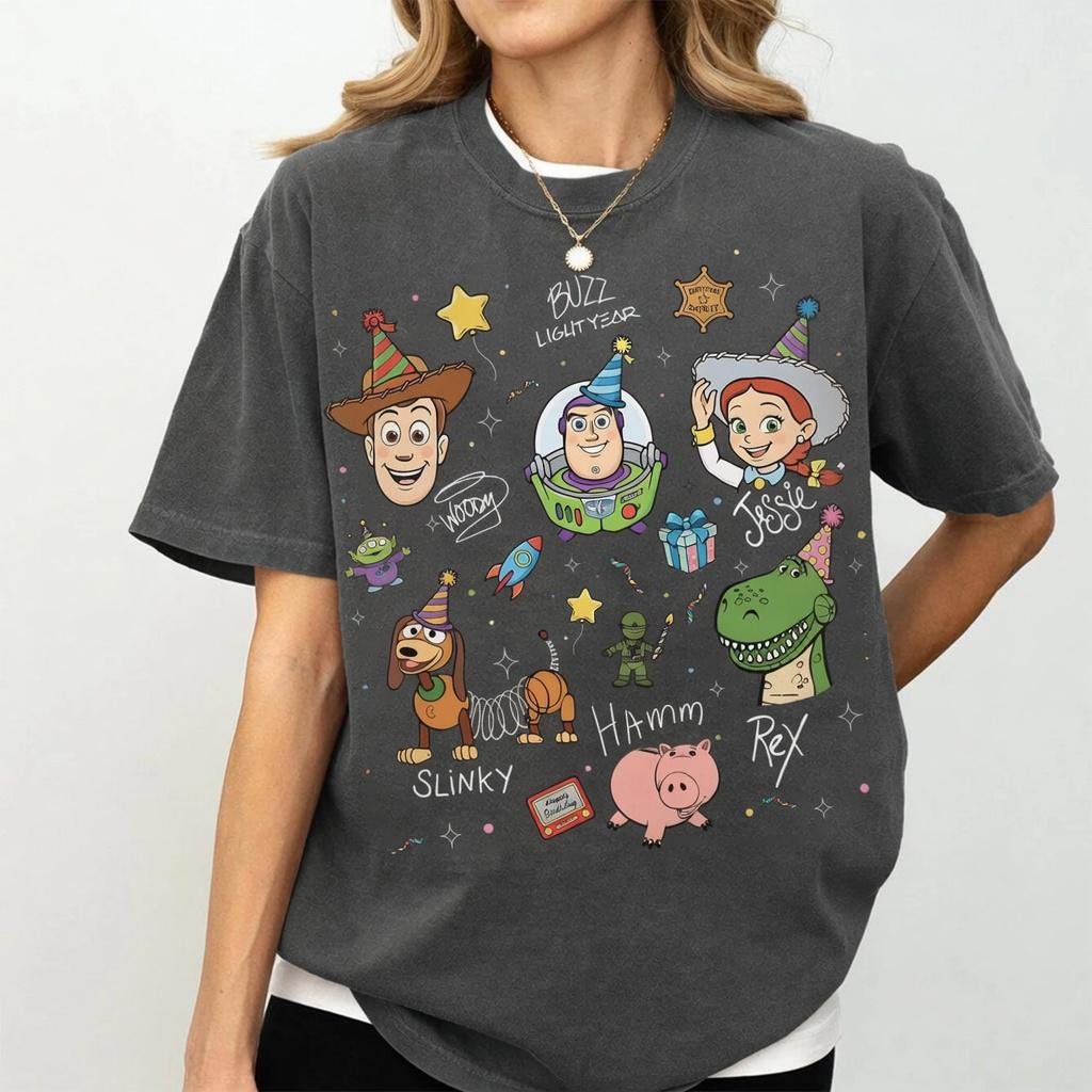 Toy Story Birthday Party Shirts — Gildan Hoodie