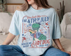 Comfort Colors Rex 4th of July Hot Dog — Bella+Canvas Tee