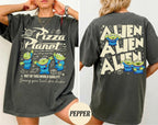 Toy Story Pizza Planet Aliens Comfort Colors — Gildan Hoodie