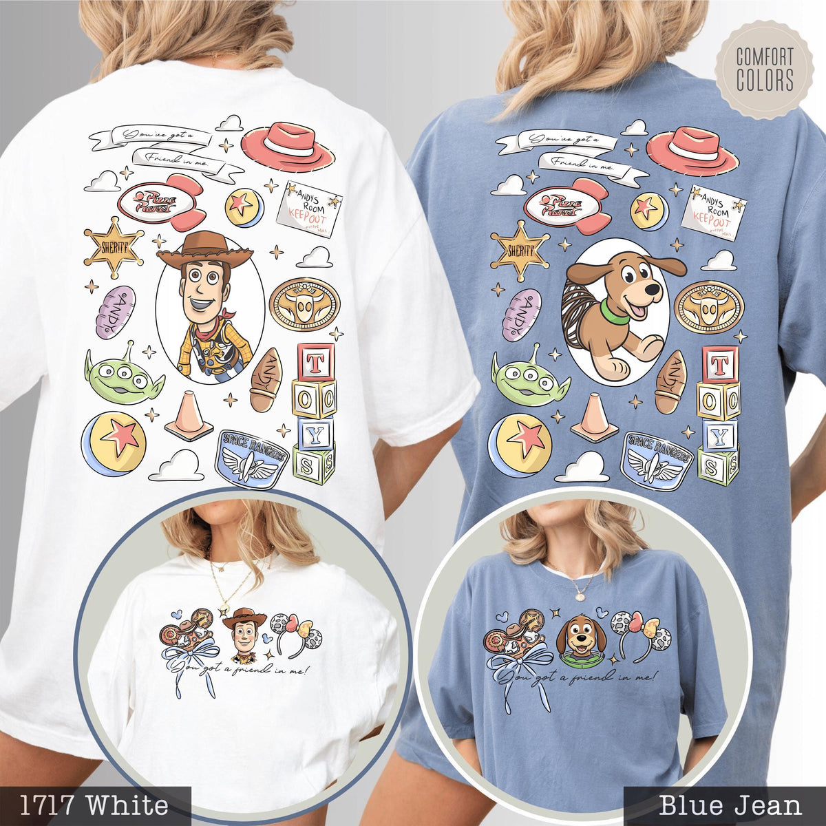 Retro Toy Story — Comfort Colors Tee