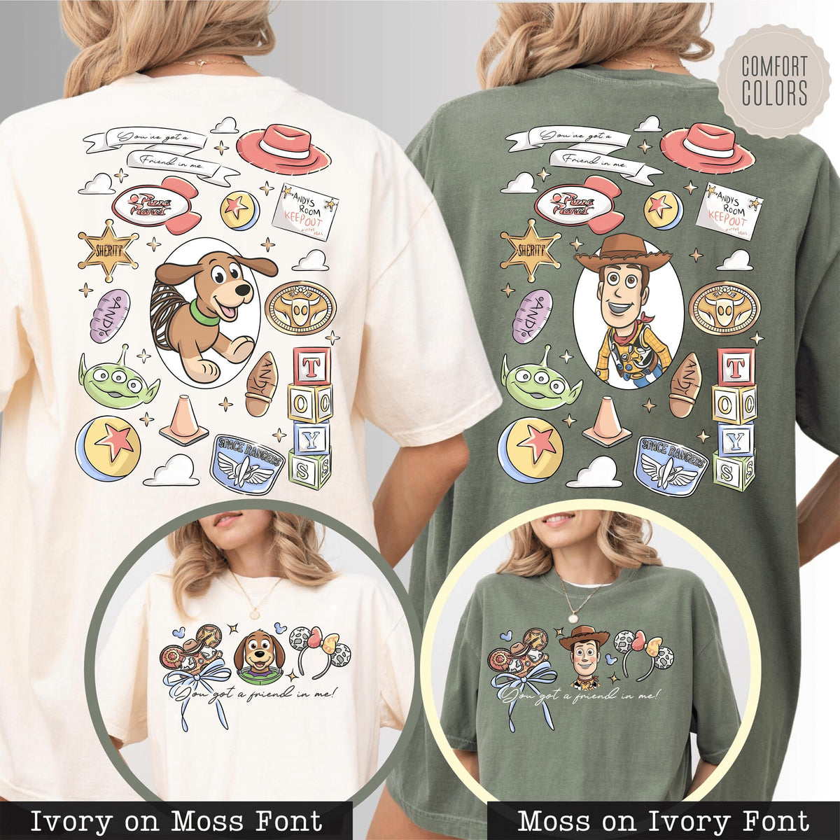 Retro Toy Story — Comfort Colors Tee