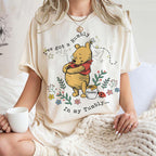 Comfort Colors Retro Winnie The Pooh Rumbly Tumbly — Gildan Sweatshirt