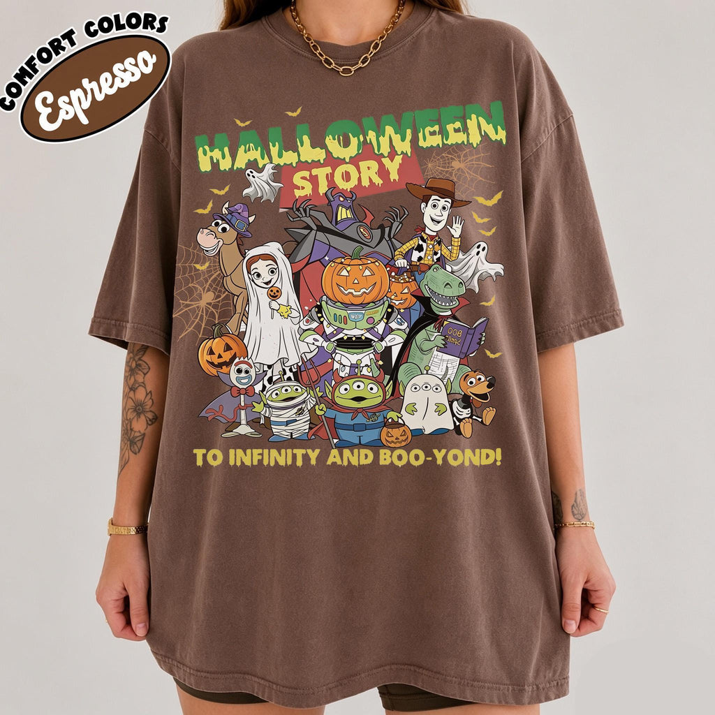 Comfort Colors Toy Story Halloween — Gildan Hoodie