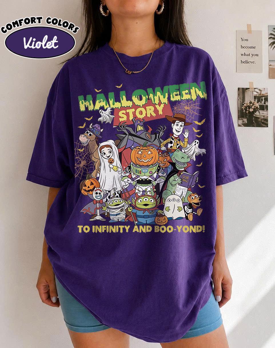 Comfort Colors Toy Story Halloween — Gildan Hoodie