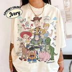 Retro Toy Story Characters Comfort Colors — Gildan Hoodie