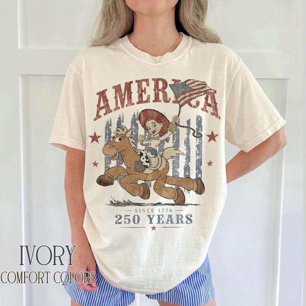 Woody Jessie Toy Story Patriotic — Gildan Sweatshirt