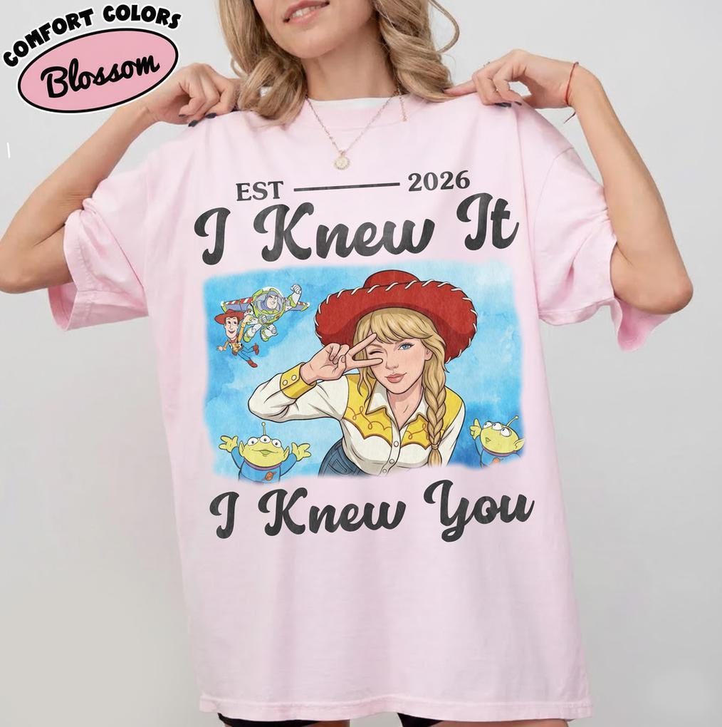Watercolors TS Jessie Toy Story 5 Comfort Colors — Bella+Canvas Tee