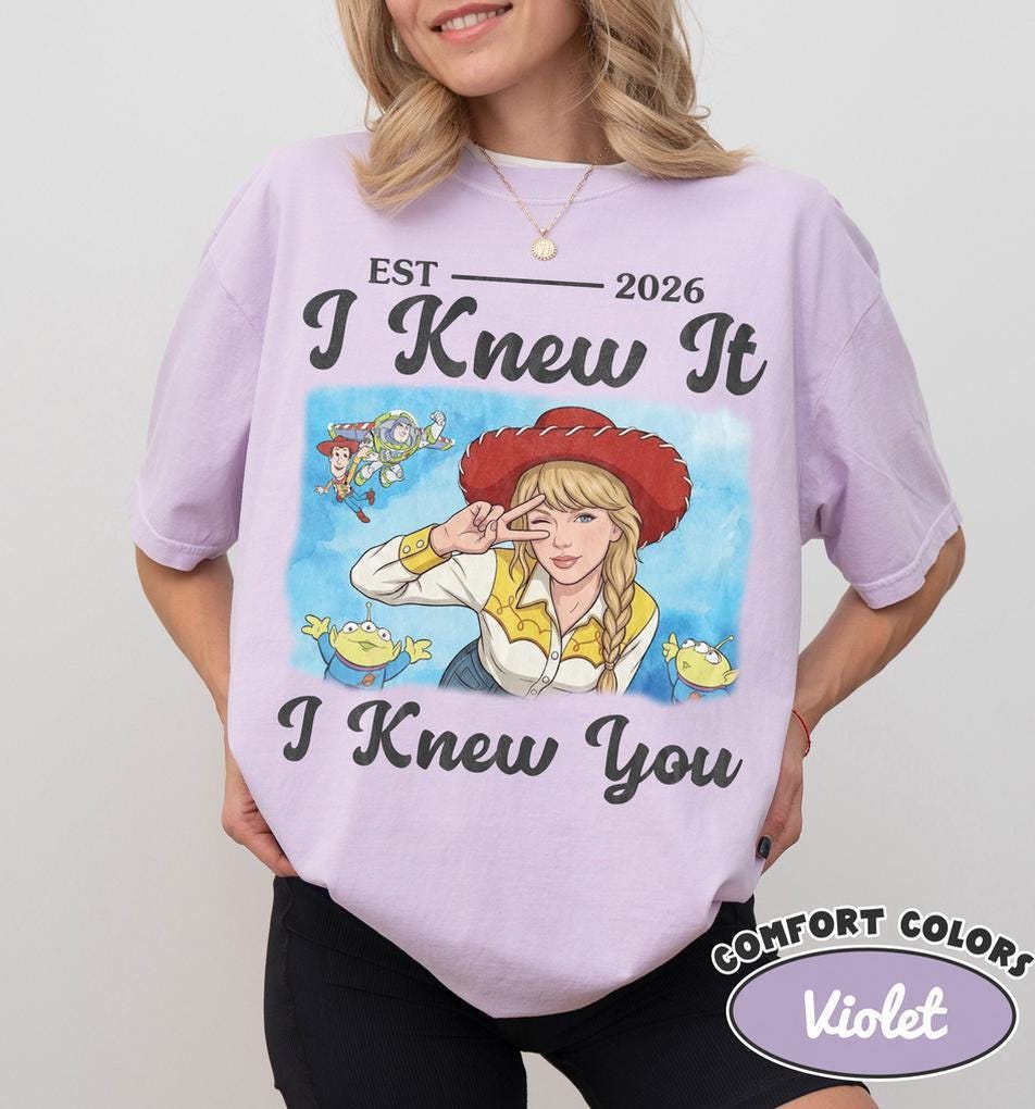 Watercolors TS Jessie Toy Story 5 Comfort Colors — Bella+Canvas Tee