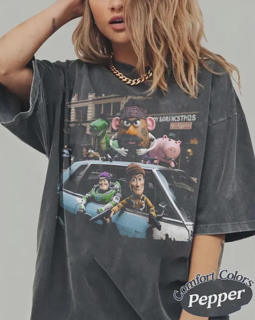 Retro Fun Toy Story Gangster — Bella+Canvas Tee