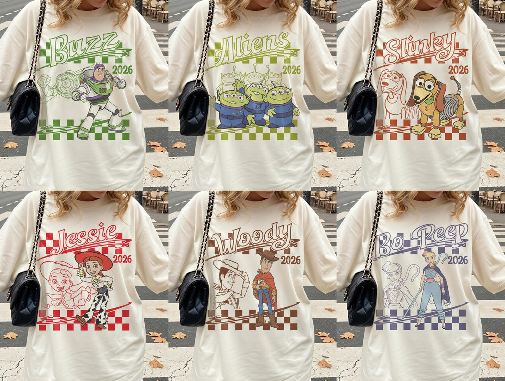 Toy Story 5 Characters Shirt 2026 — Comfort Colors Tee