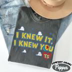 Retro I Knew It You — Gildan Hoodie