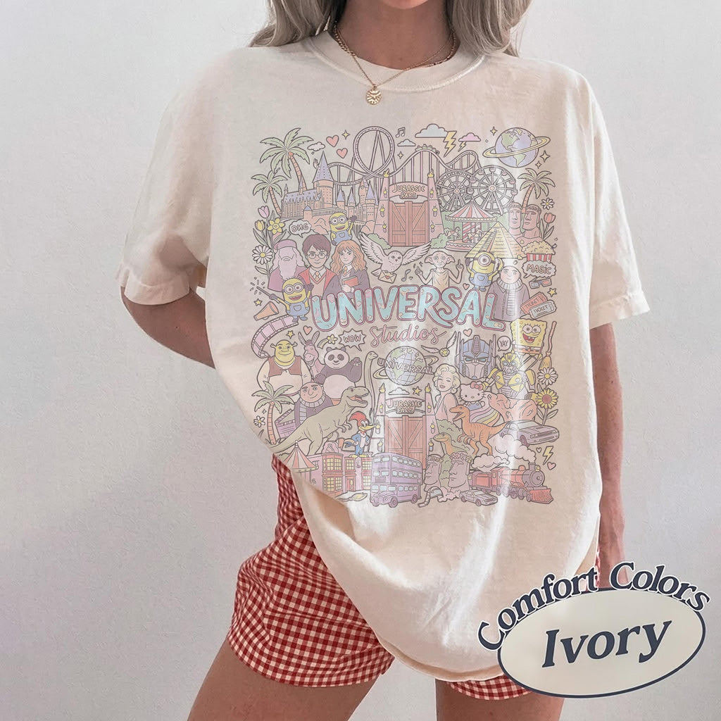 Comfort Colors Retro Universal Studios — Gildan Sweatshirt