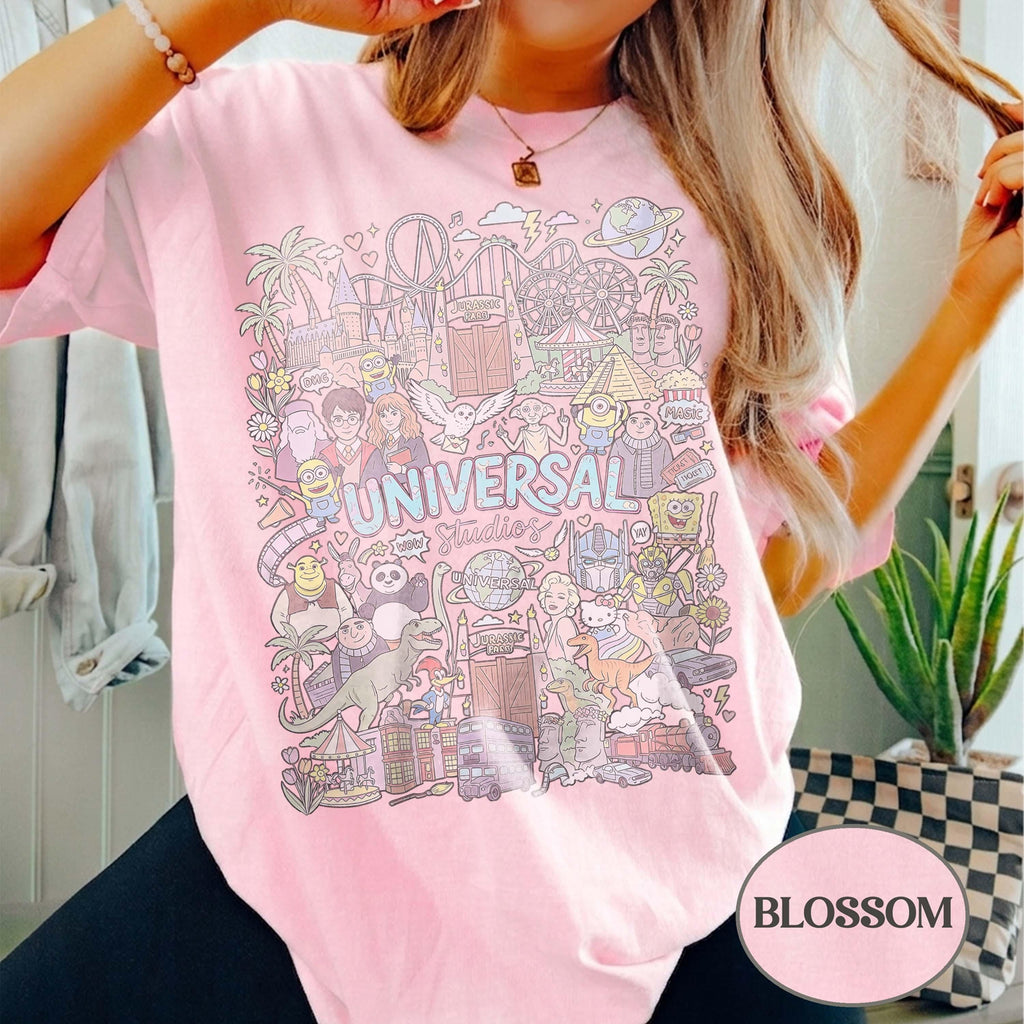 Comfort Colors Retro Universal Studios — Gildan Sweatshirt