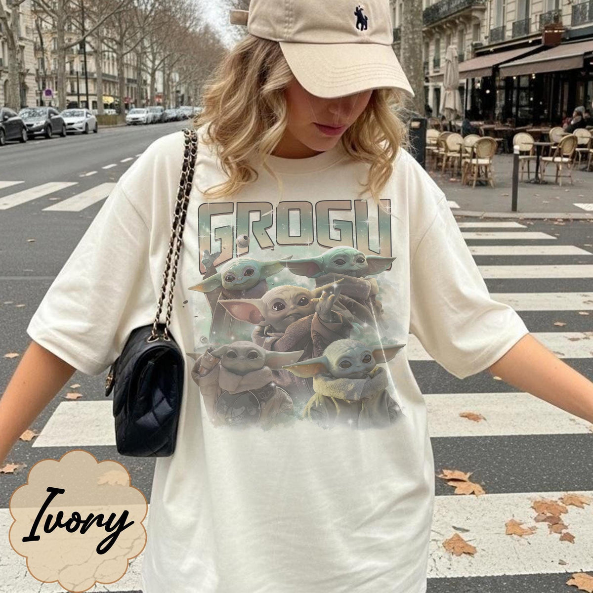 Retro Disney Star Wars Grogu Comfort Colors — Comfort Colors Tee